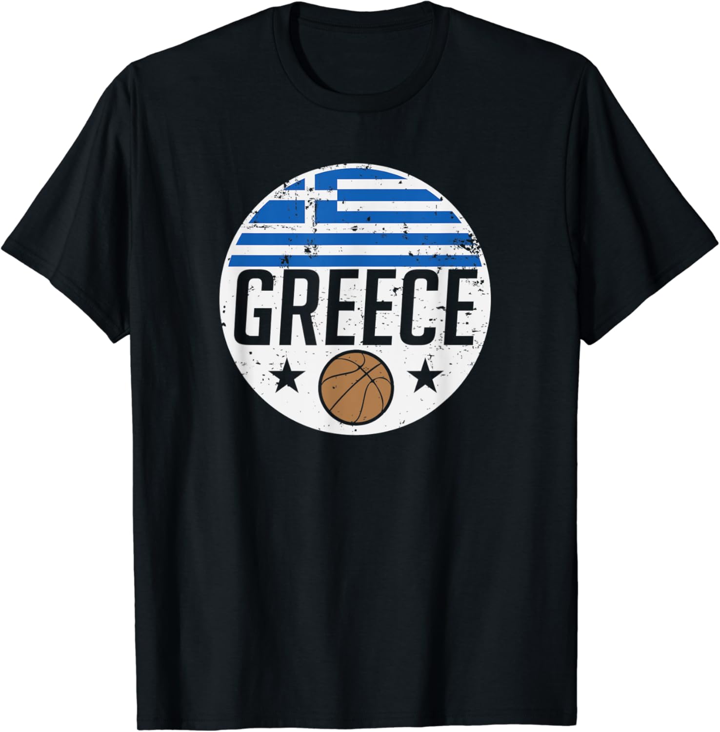 Greece Basketball Flag Jersey Hellas Supporter Fan Gift T